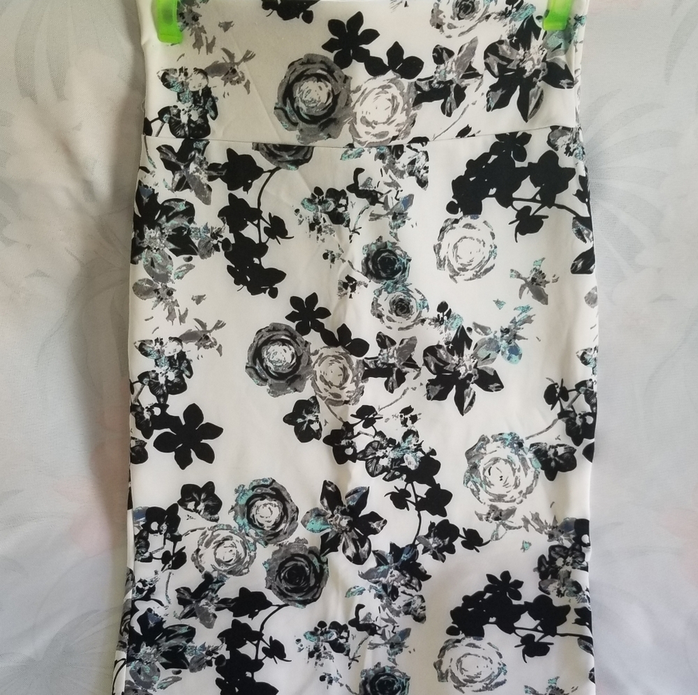 Floral Pencil Skirt